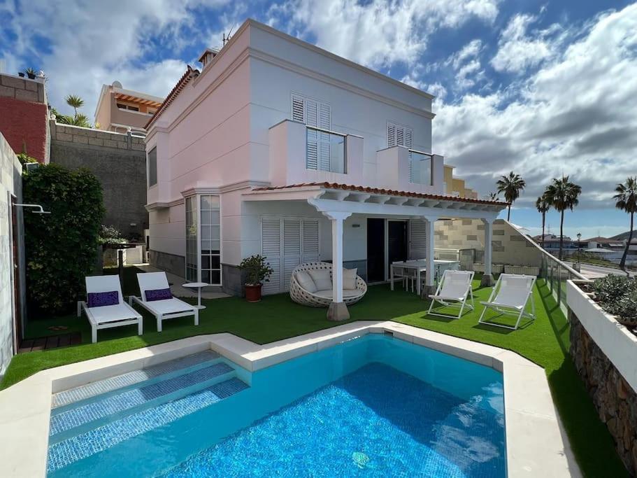 Villa Privada Con Piscina Tenerife Sur Aljaba 5 Chayofa Екстер'єр фото