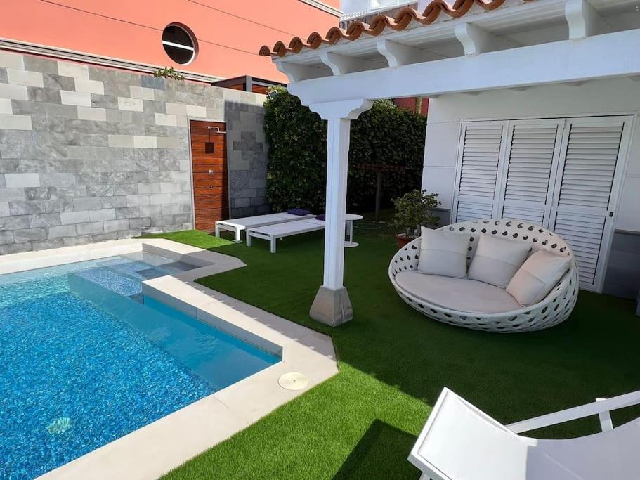 Villa Privada Con Piscina Tenerife Sur Aljaba 5 Chayofa Екстер'єр фото